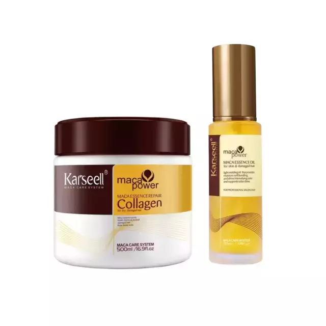 Mascara Karseell Collagen 500gr. + Essence Oil Original 50ml